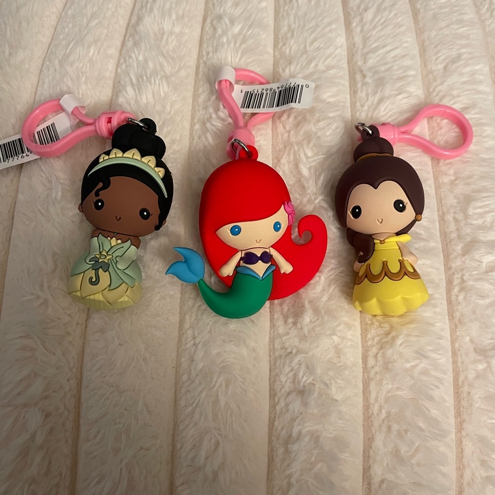 Disney Princess Keychain Bundle
